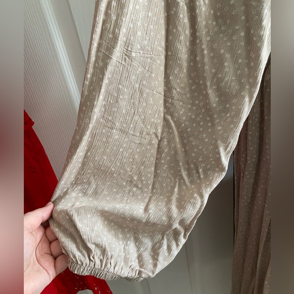 Bohemian dress with polka dots - Picture 3 of 3